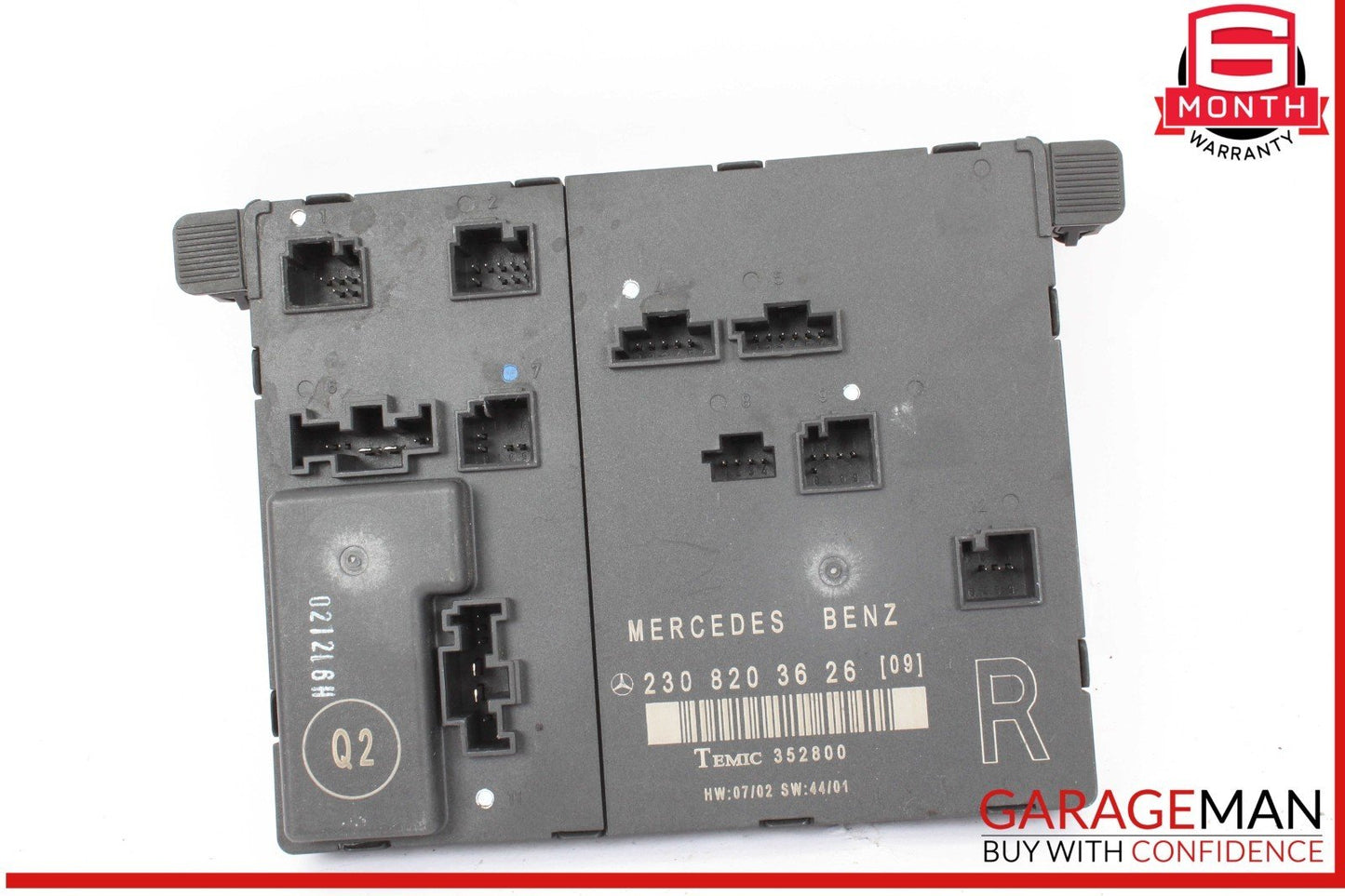 03-12 Mercedes R230 SL500 SL55 SL600 Front Right Side Door Control Module OEM