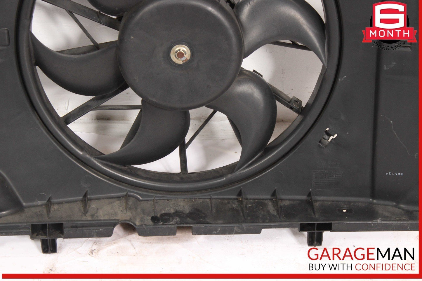97-04 Mercedes R170 SLK230 C230 Engine Cooling Radiator Fan Motor Shroud Assy