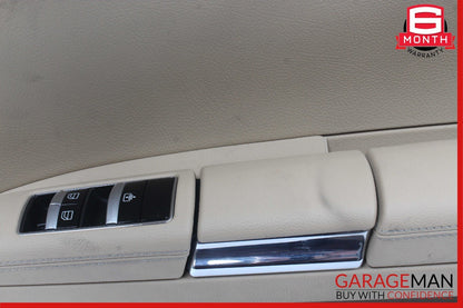 10-13 Mercedes W221 S500 Rear Right Passenger Side Interior Door Panel Grey OEM