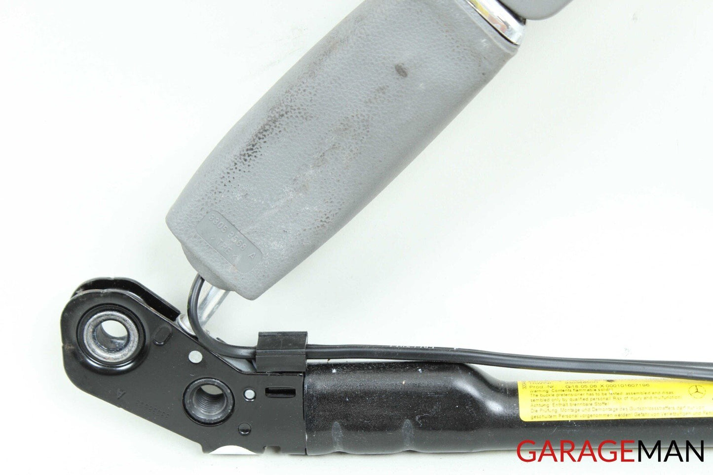 07-13 MERCEDES W221 S550 CL65 AMG FRONT RIGHT PASSENGER SEAT BELT BUCKLE OEM