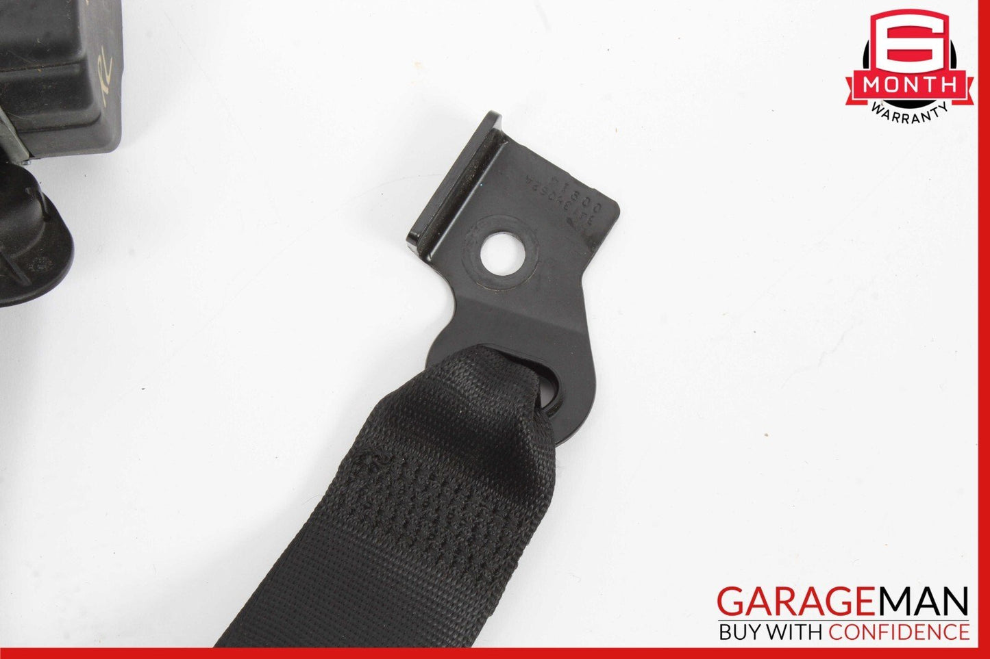 14-19 Mini Cooper Hardtop Rear Left Side Seatbelt Seat Belt Retractor Black OEM