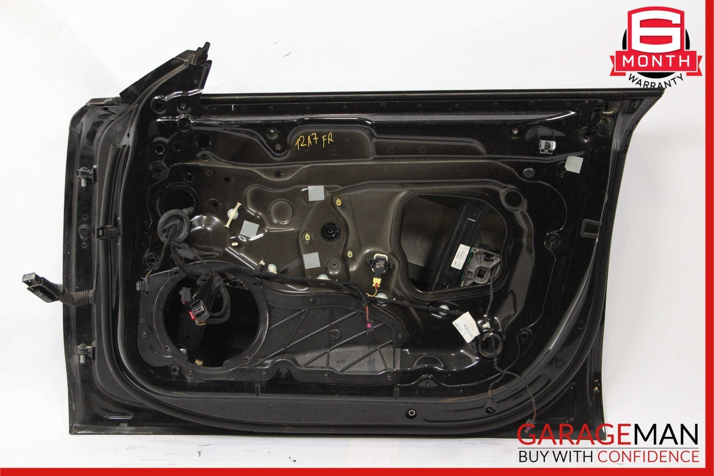 12-17 Audi A7 Front Right Passenger Side Exterior Door Shell Frame Panel Black