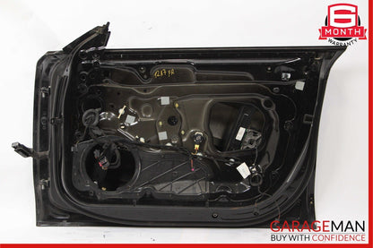 12-17 Audi A7 Front Right Passenger Side Exterior Door Shell Frame Panel Black