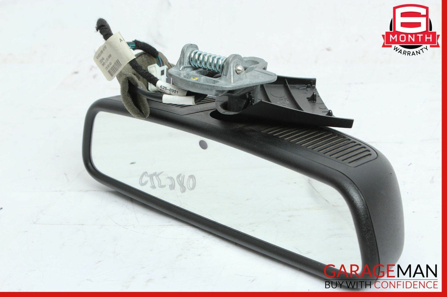 08-11 Mercedes W204 C350 C250 Interior Rear View Mirror Black OEM