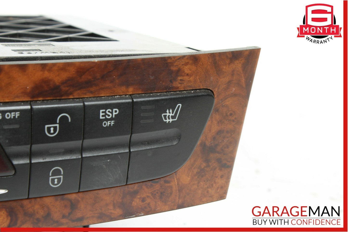 06-11 Mercedes W219 CLS500 Hazard Control Door Lock Switch Panel OEM