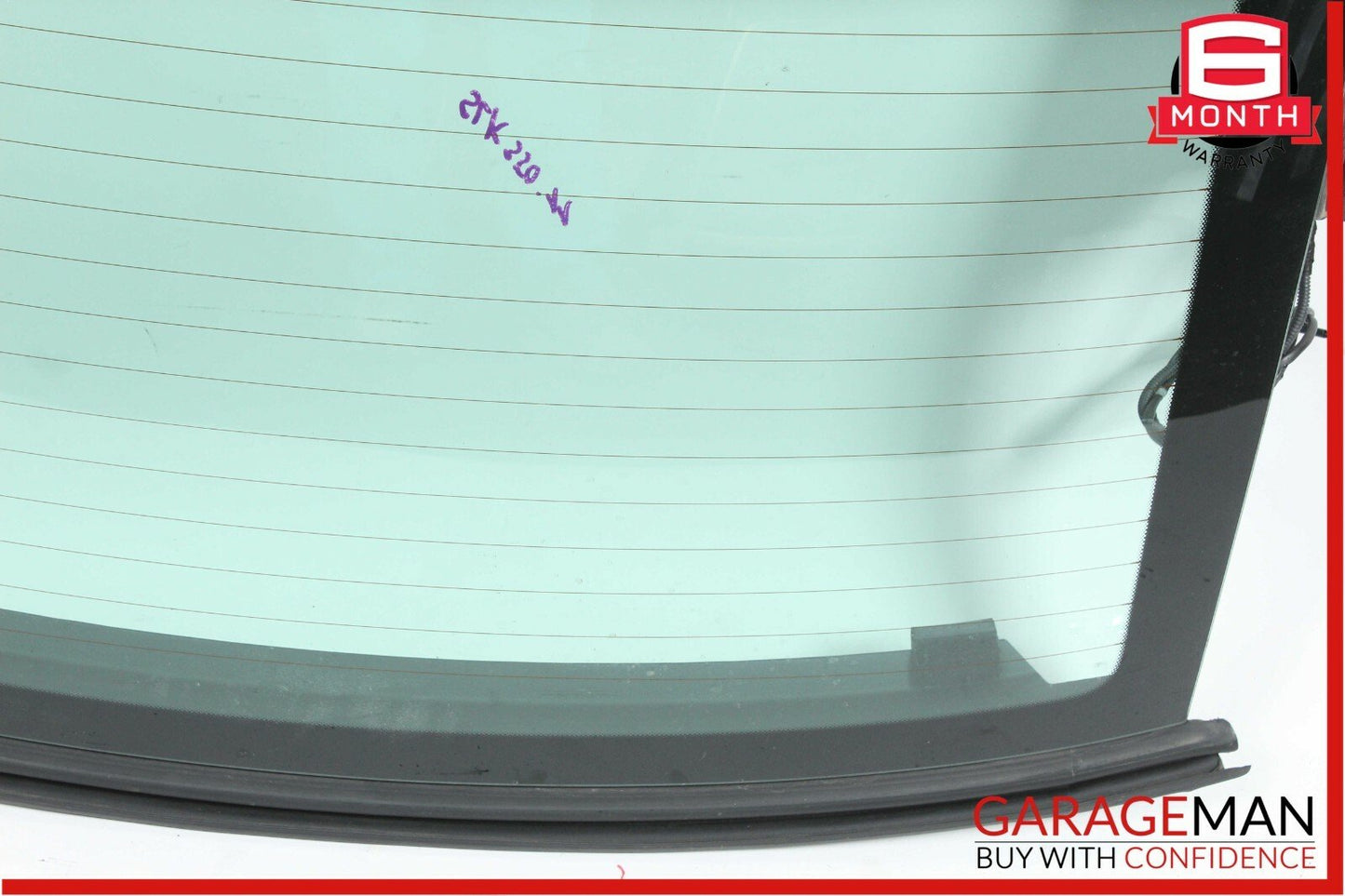 12-16 Mercedes R172 SLK250 SLK350 Rear Windshield Back Window Glass Panel OEM