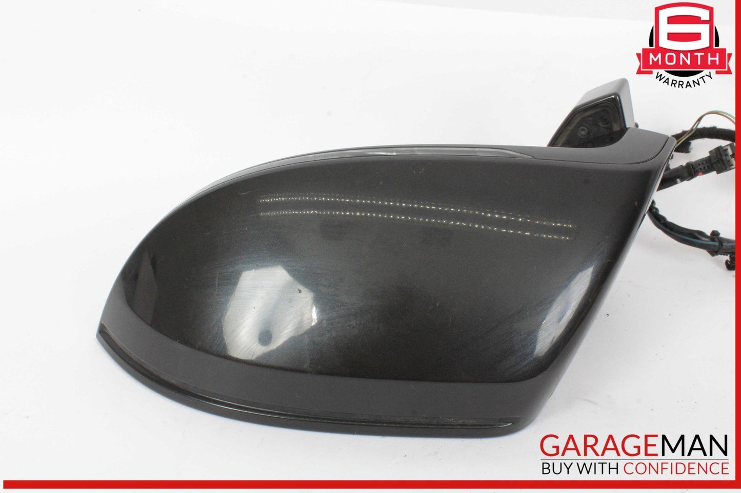 12-18 Audi A7 Front Left Driver Side Door Rear View Mirror Black OEM