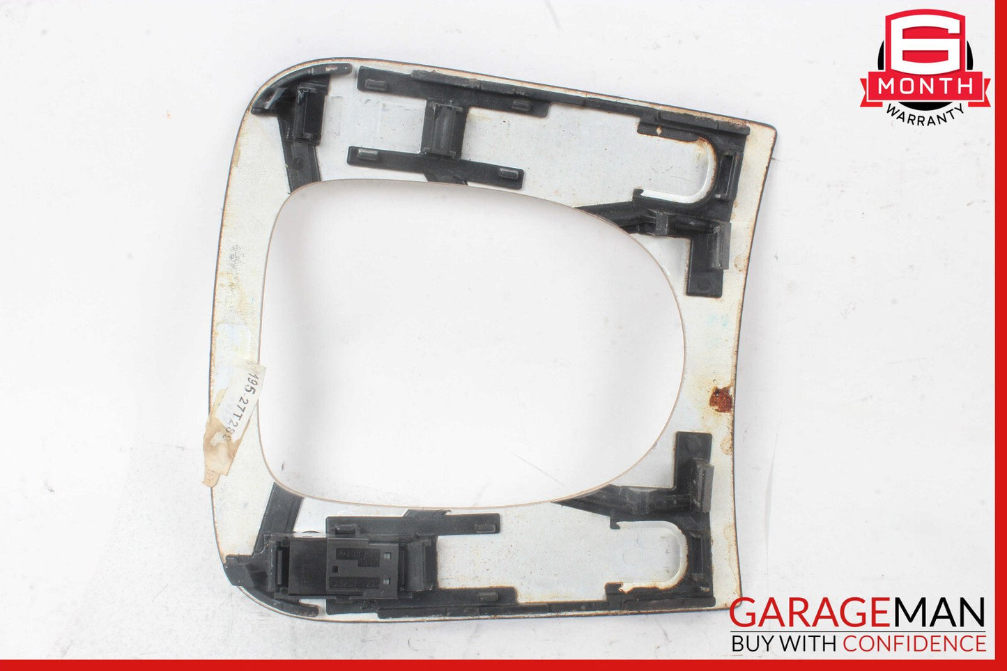 00-06 Mercedes W220 S430 S55 AMG Center Console Shift Shifter Trim Bezel Wood