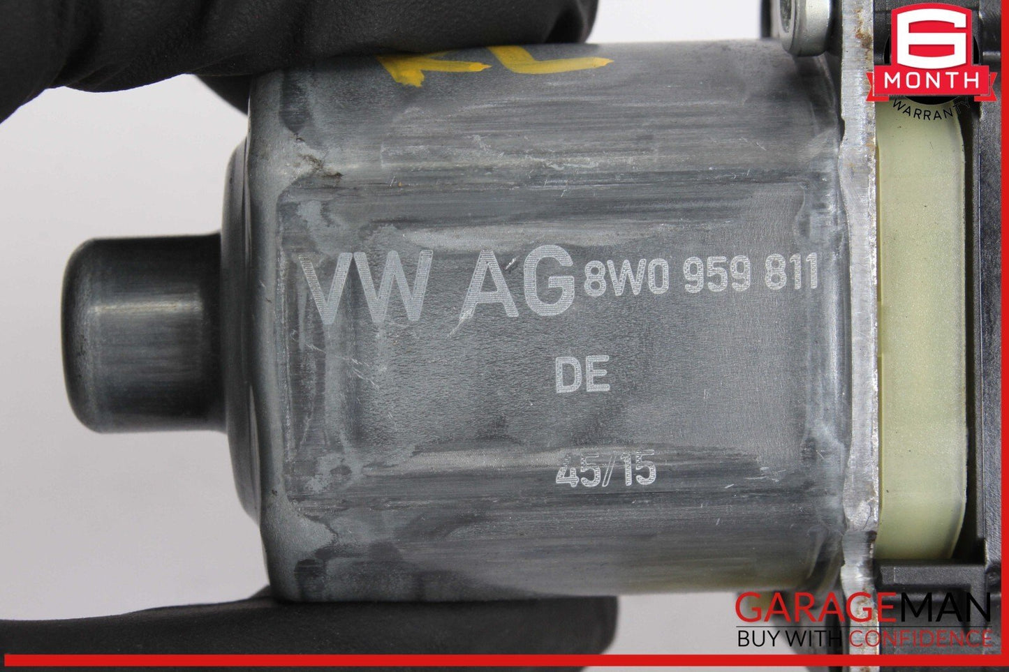 17-24 Audi A4 Quattro Rear Left Driver Side Window Regulator Motor OEM