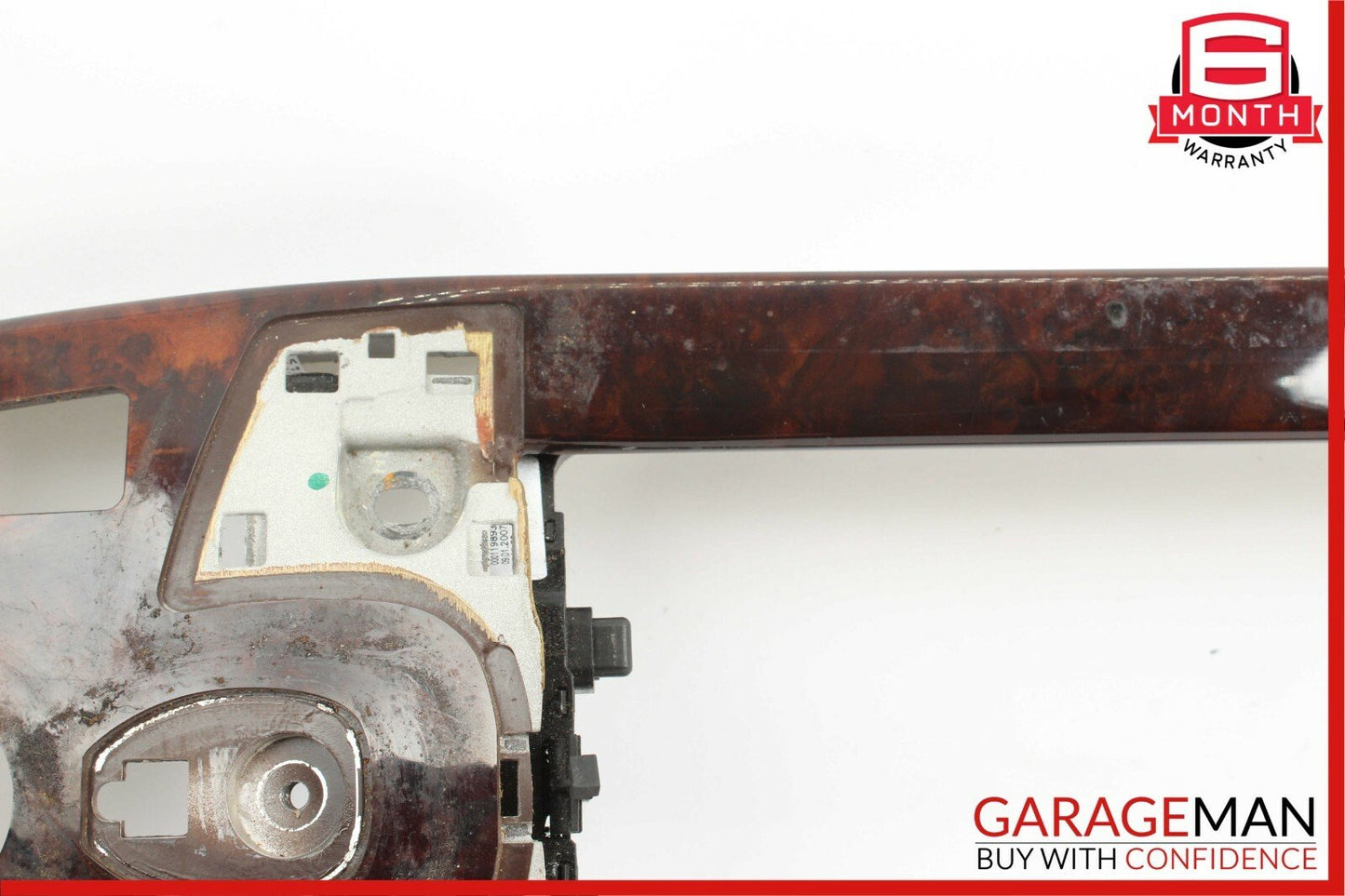 07-09 Mercedes W221 S550 S63 AMG Center Console Trim Bezel Wood 2216800234 OEM