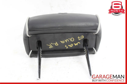 03-13 Maserati Quattroporte M139 Rear Right or Left Seat Headrest Black OEM