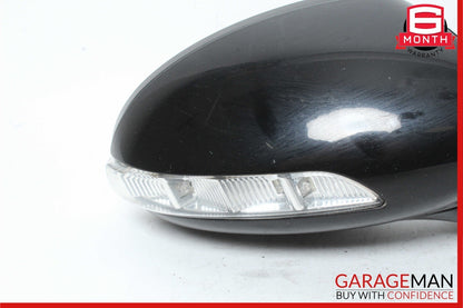 07-09 Mercedes W221 S550 S600 Right Side Mirror Door Rear View Black OEM