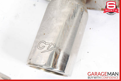 06-08 Mercedes W251 R500 Rear Left & Right Exhaust Muffler Tips Set OEM