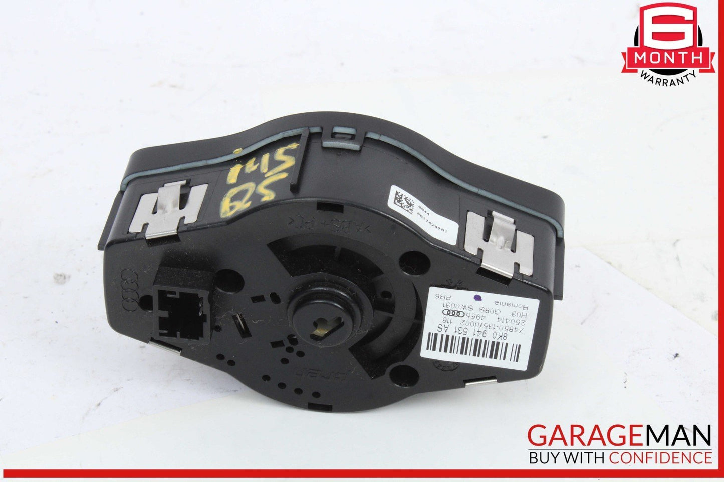 09-16 Audi SQ5 A5 A4 Head Light Fog Light Switch Black 8K0941531AS OEM