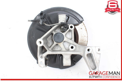 15-18 Audi Q3 Rear Left Side Spindle Knuckle Hub w/ Rotor Disc 3C0505435G OEM