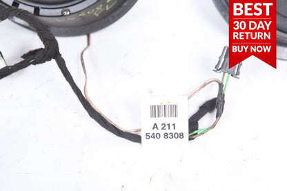 06-11 MERCEDES W219 CLS500 DOOR SPEAKER SOUND SET 2115408308 A71 OEM