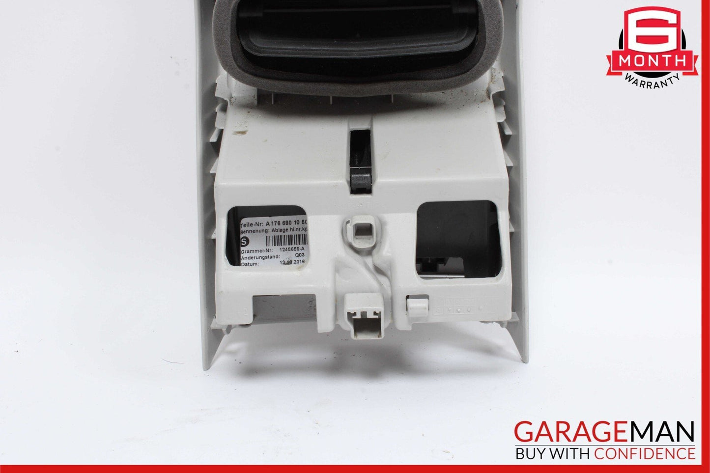 14-18 Mercedes W117 CLA250 Rear Center Console Air Vent Back Cover Ashtray OEM