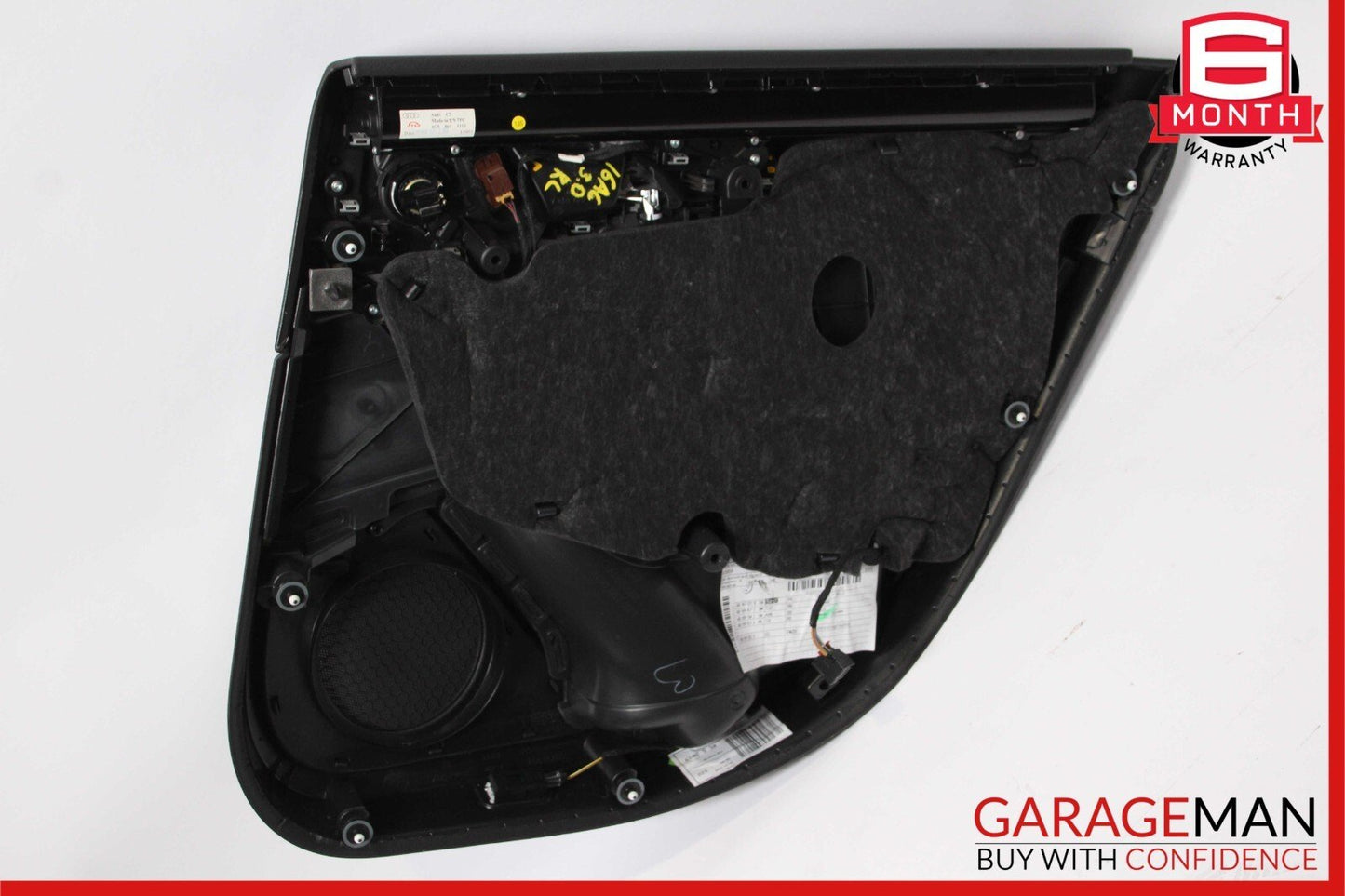 12-15 Audi A6 Rear Left Driver Side Interior Door Trim Panel Cover Assembly OEM