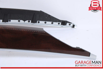 12-18 Audi A6 A7 Front Center Console Trim Panel Wood 4G0864261 OEM