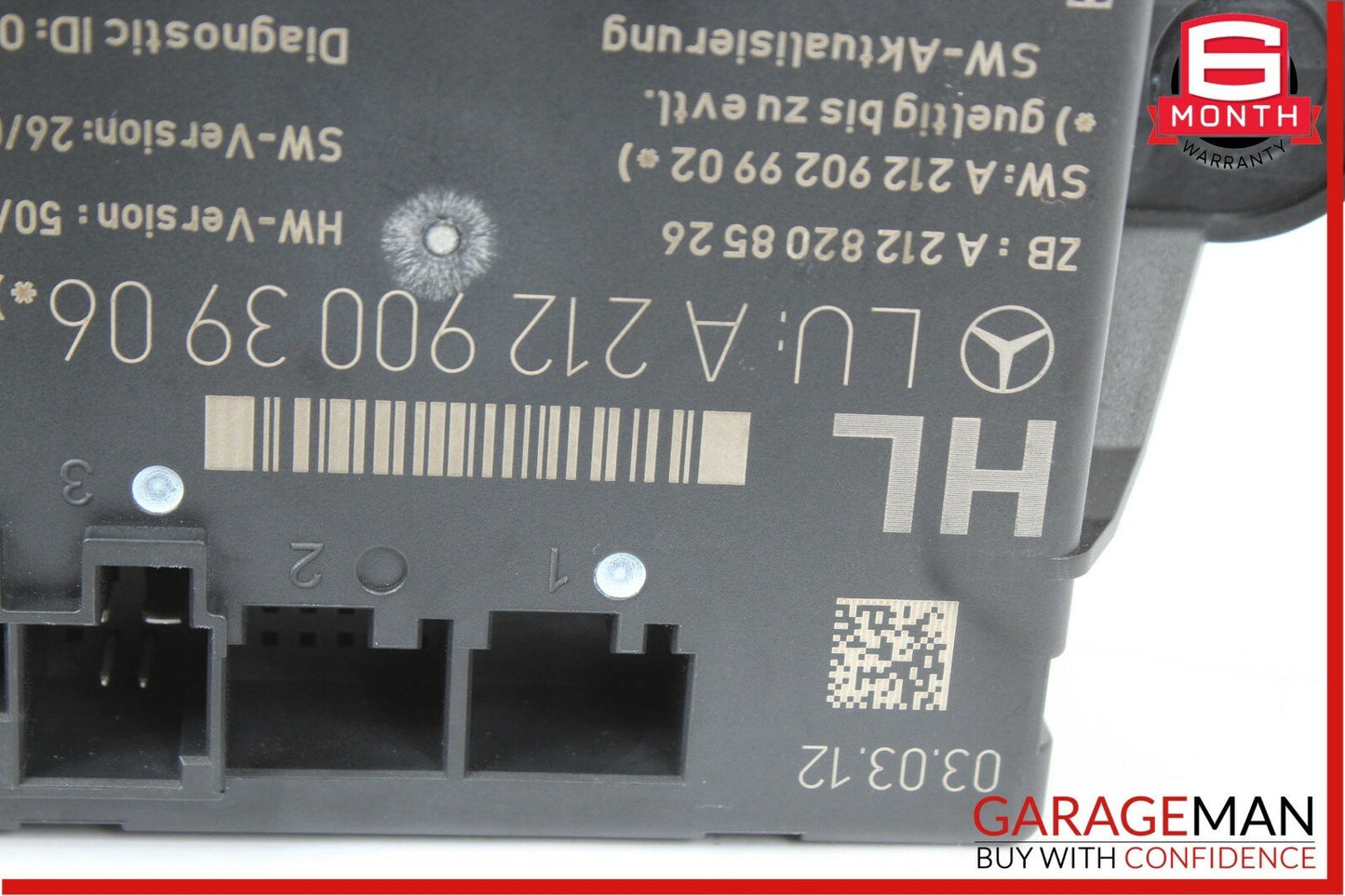 08-14 Mercedes W204 C250 C300 Sedan Rear Left Side Door Controller Module Unit