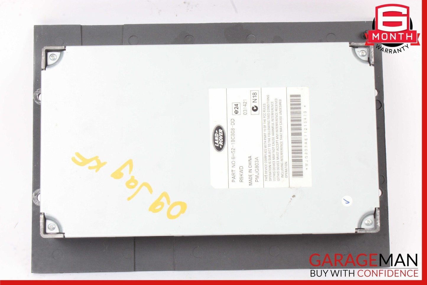 09-12 Jaguar XF Stereo Radio Amplifier Amp OEM 6H5218C808DD