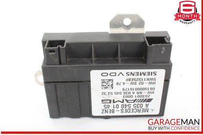 07-11 Mercedes W211 E63 AMG Fuel Pump Motor Control Module 0355400145 OEM