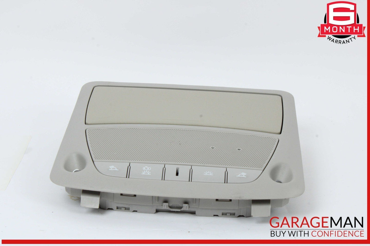 13-17 Nissan Leaf Front Upper Overhead Interior Dome Light Lamp Gray OEM