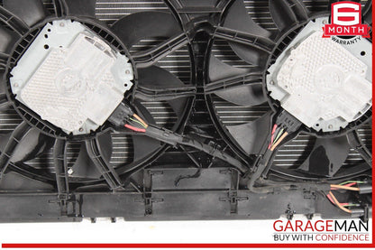 12-18 Audi A6 A7 Engine Radiator Condenser Cooler Fan Assembly OEM