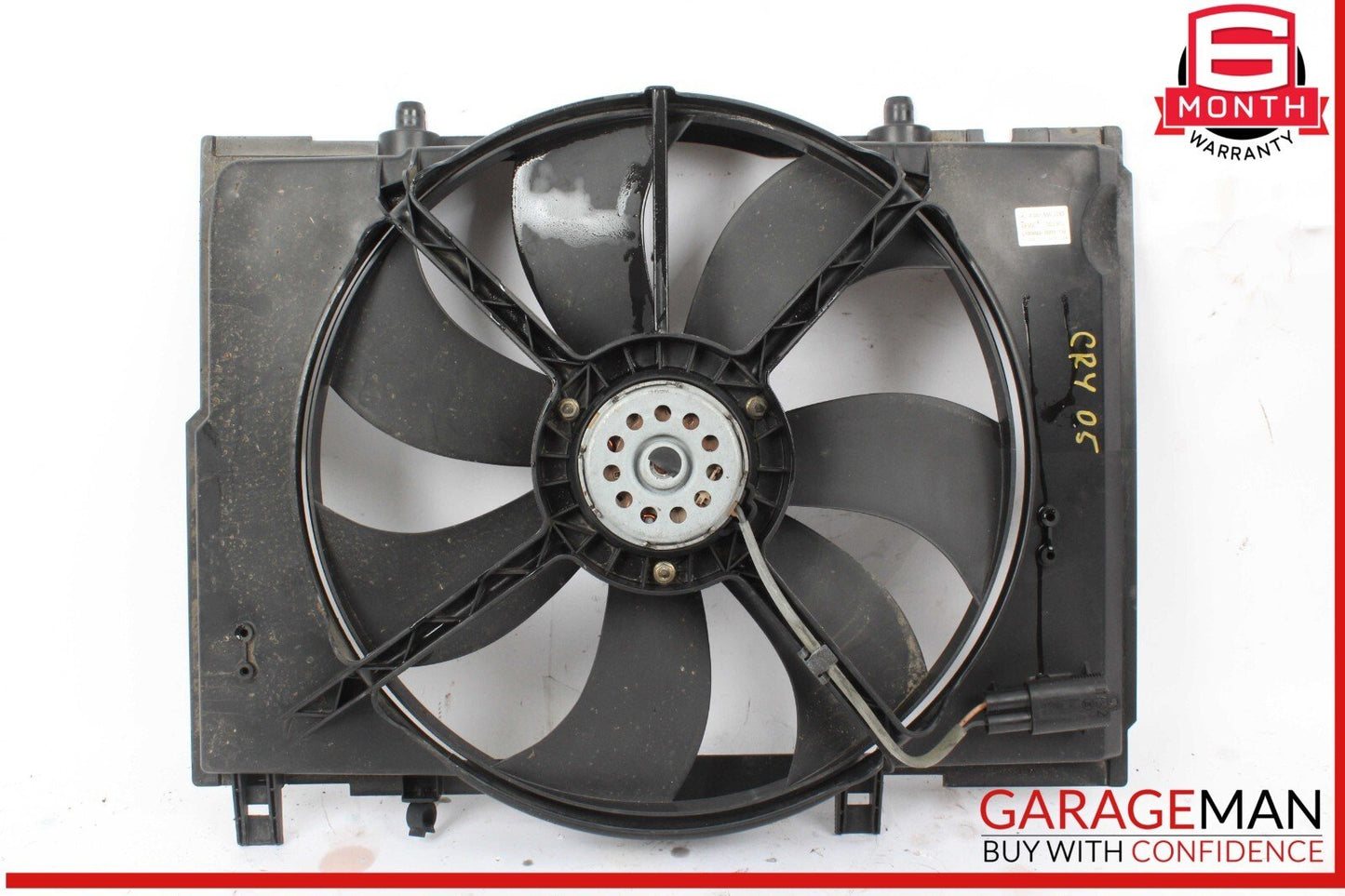 04-08 Crossfire Radiator Cooling Fan Motor Shroud OEM