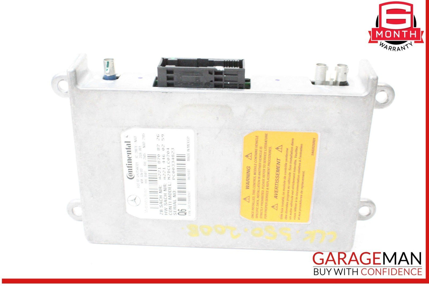 Mercedes W209 CLK350 Voice Communication Control Module 2218708726 OEM
