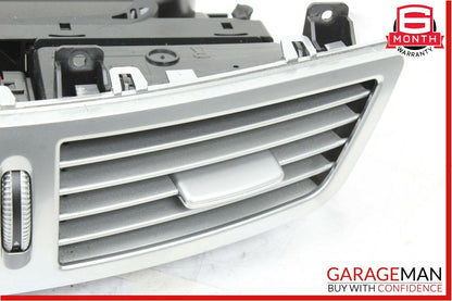 07-13 Mercedes W221 S400 S550 Dashboard Center Dash A/C Air Vent Trim Clock OEM