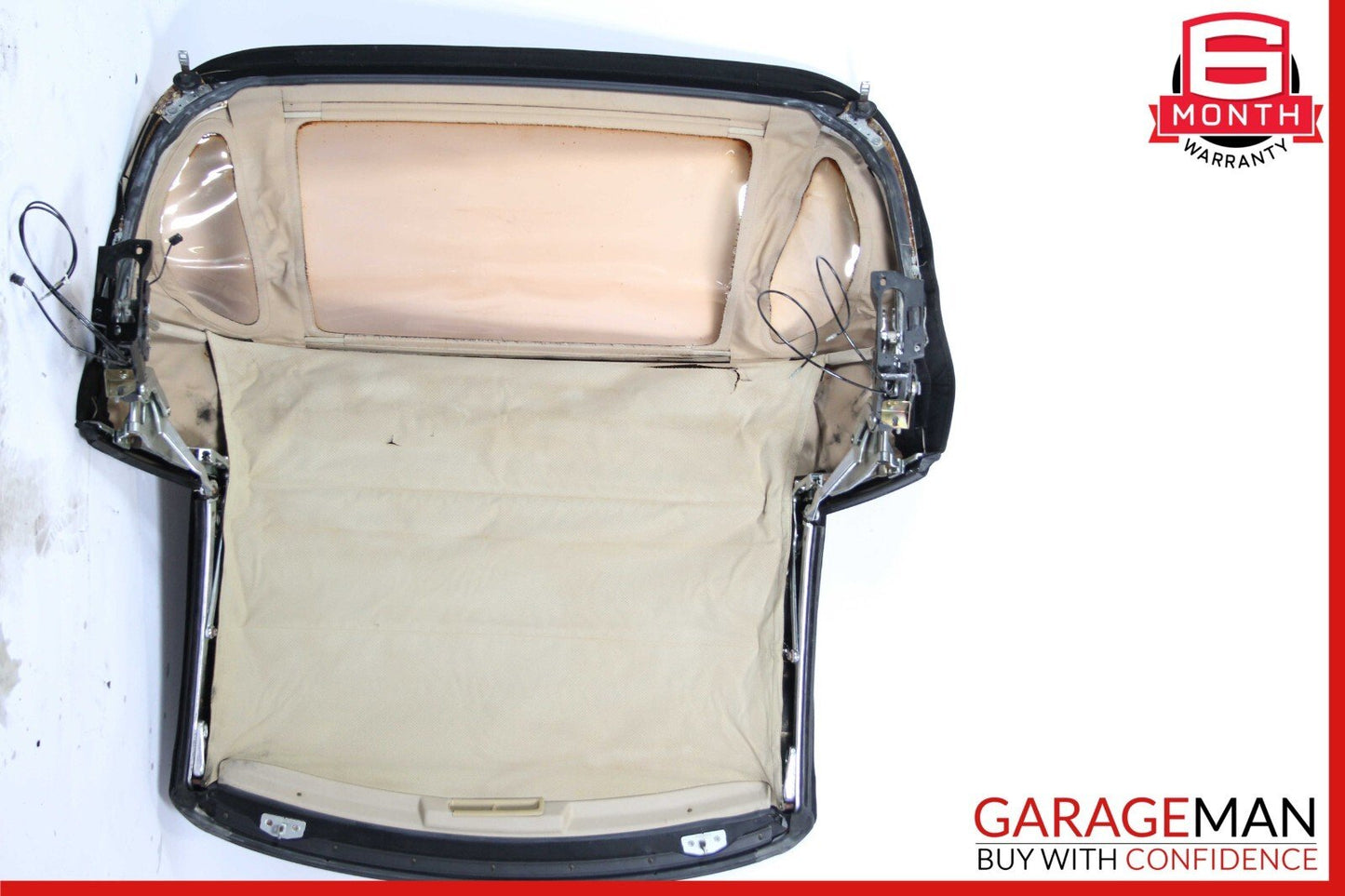 90-95 Mercedes R129 SL500 SL320 600SL Convertible Soft Top Roof Black OEM