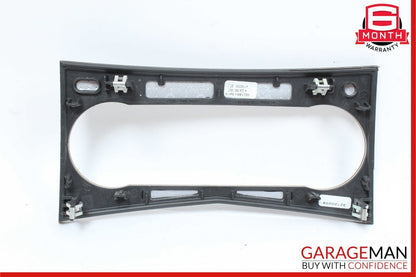 08-14 Mercedes W204 C300 C280 AC A/C Climate Control Switch Trim Bezel Wood