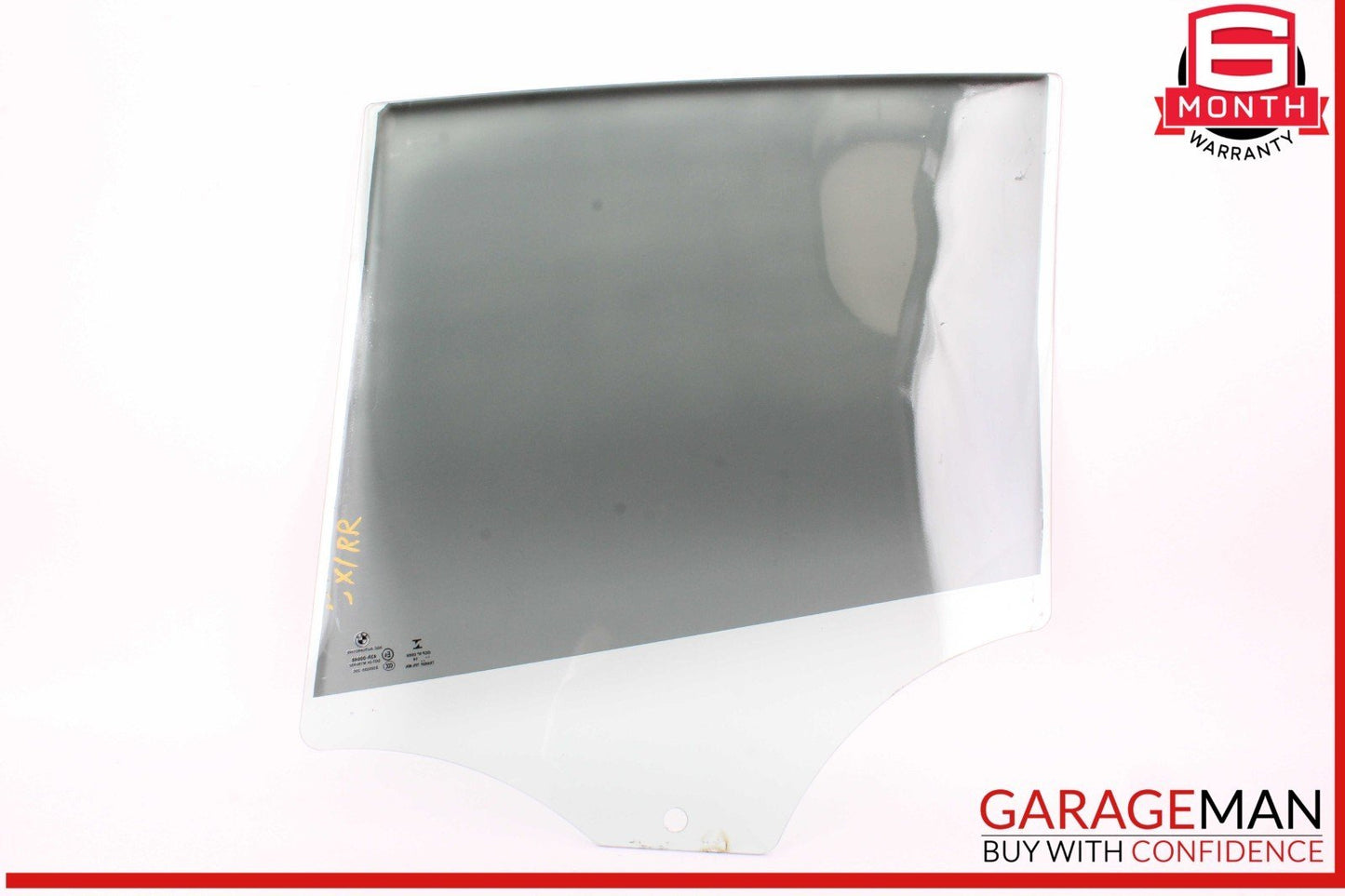12-15 BMW X1 Rear Right Passenger Side Door Window Glass 2990300 OEM