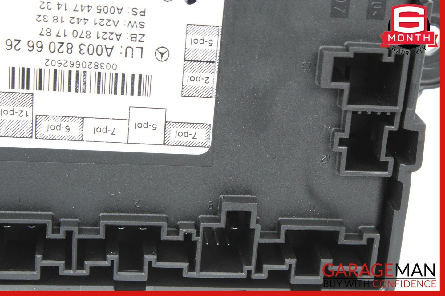07-09 Mercedes W221 S550 S65 AMG Rear Left / Right Side Door Controller Module