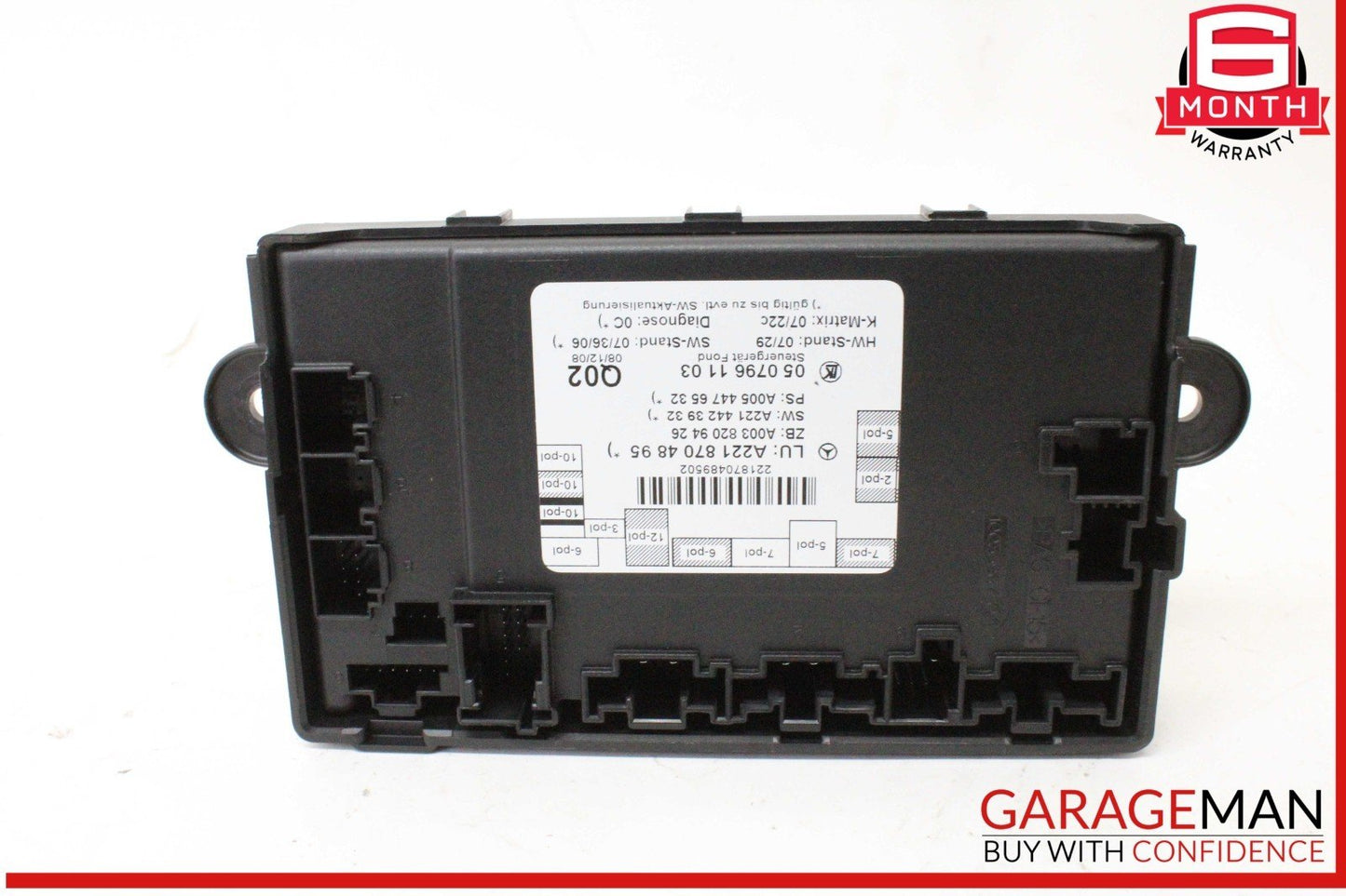 07-13 Mercedes W221 S550 S400 Rear Right or Left Side Door Control Module OEM
