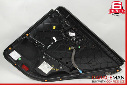 10-15 Mercedes X204 GLK350 Rear Left Side Interior Door Trim Cover Panel Black