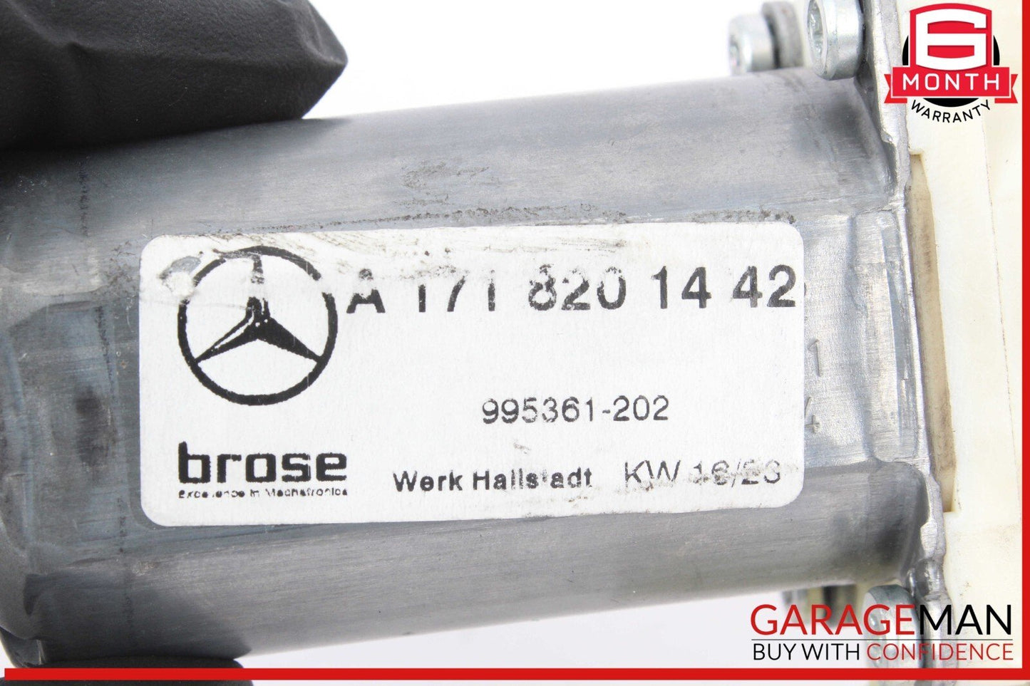 05-11 Mercedes R171 SLK300 SLK280 Front Right Side Door Window Regulator Motor