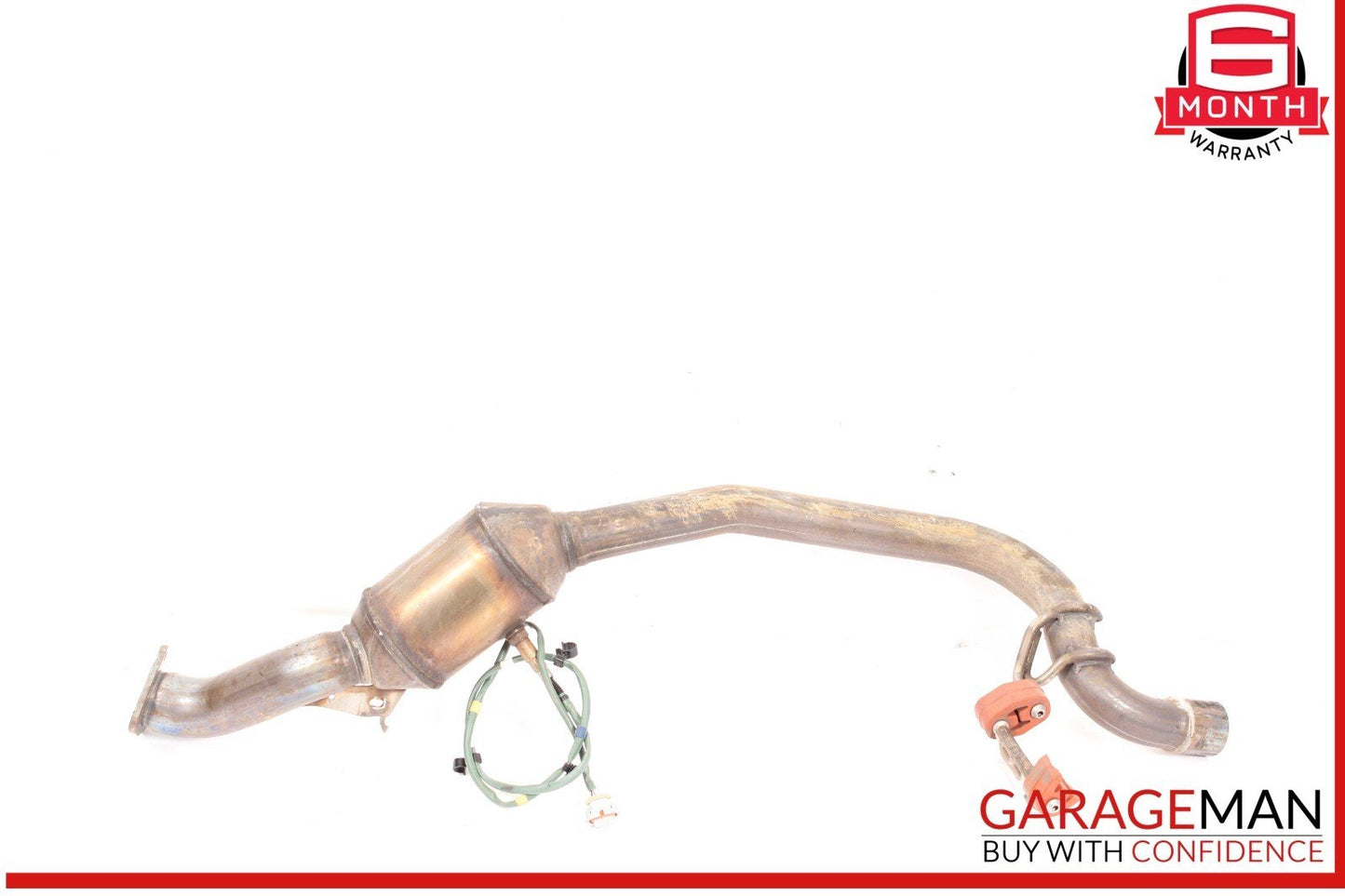 12-16 Porsche Panamera 970 E-Hybrid Left Exhaust Downpipe 97011334916 OEM