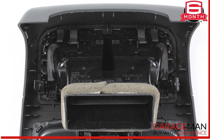 13-16 Audi A4 Rear Center Console AC A/C Air Vent Grille Trim Cover Panel OEM