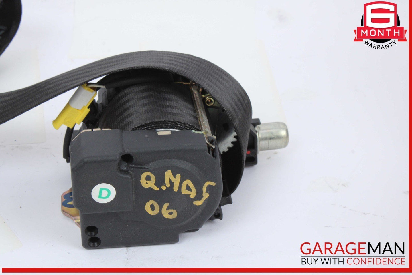 03-08 Maserati Quattroporte M139 Front Right Seatbelt Seat Belt Retractor OEM