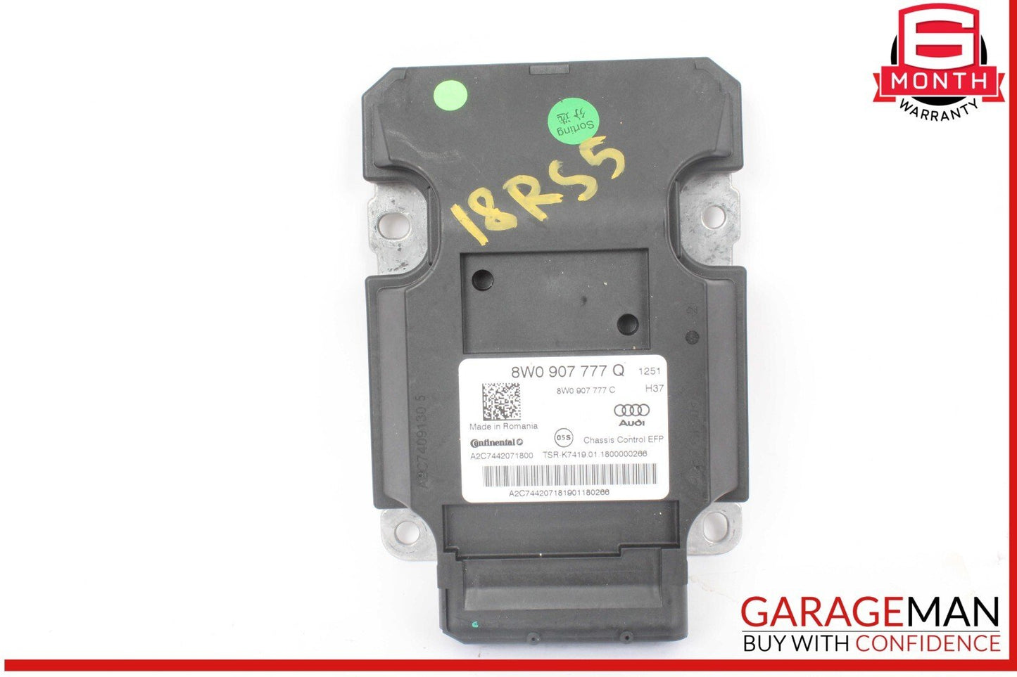 18-23 Audi RS5 S5 Active Suspension Control Module Unit 8W0907777Q OEM