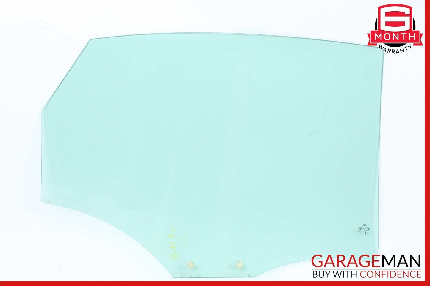 12-18 Audi A6 Rear Left Driver Side Door Window Auto Glass OEM