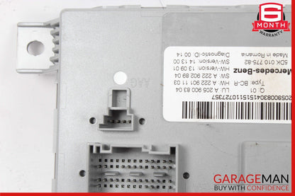 15-18 Mercedes W205 C300 C400 C350e Rear Trunk SAM Controller Module Unit