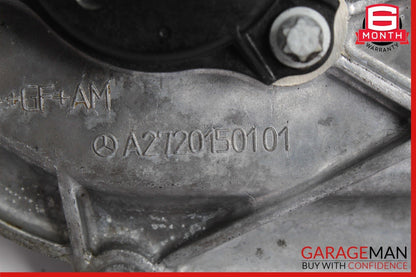 06-13 Mercedes W212 E350 S550 Front Right Engine Timing Chain Cover Plate OEM