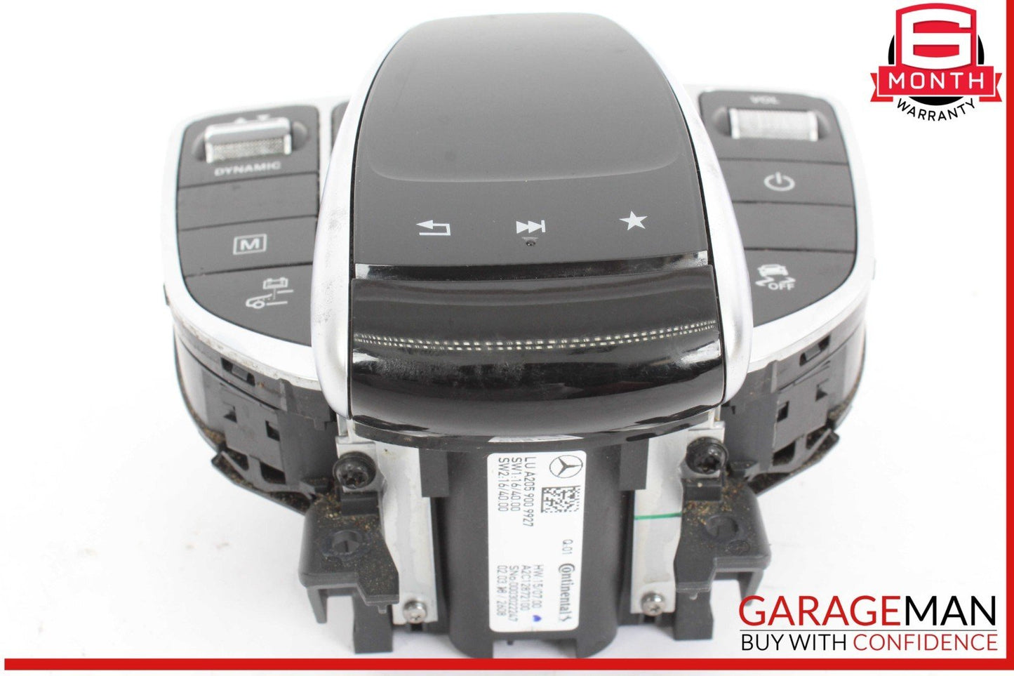 15-20 Mercedes X253 GLC350e Center Console Multi Function Switch Control OEM