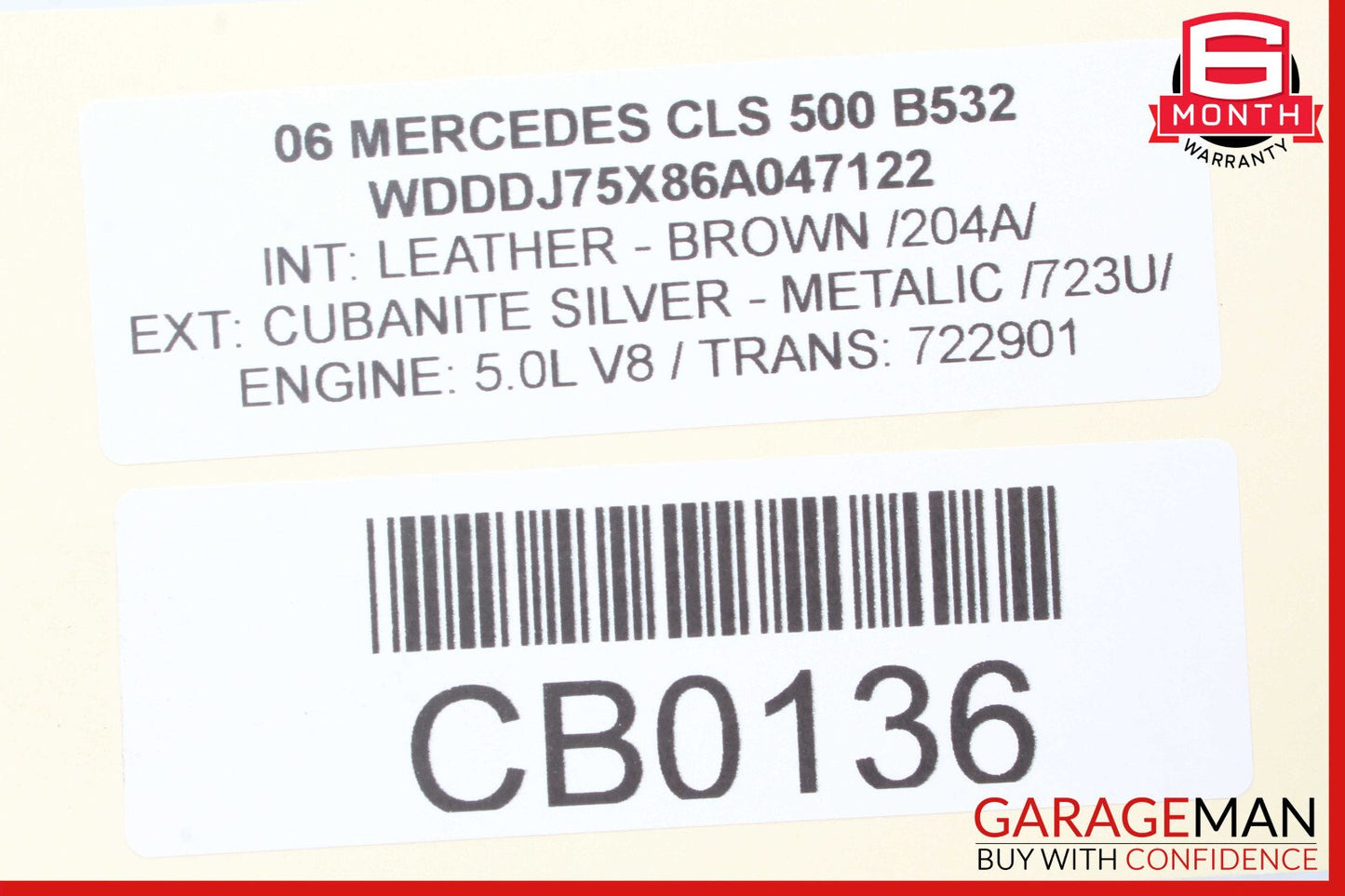 03-06 Mercedes W219 CLS500 Front Right & Left Coil Spring OEM