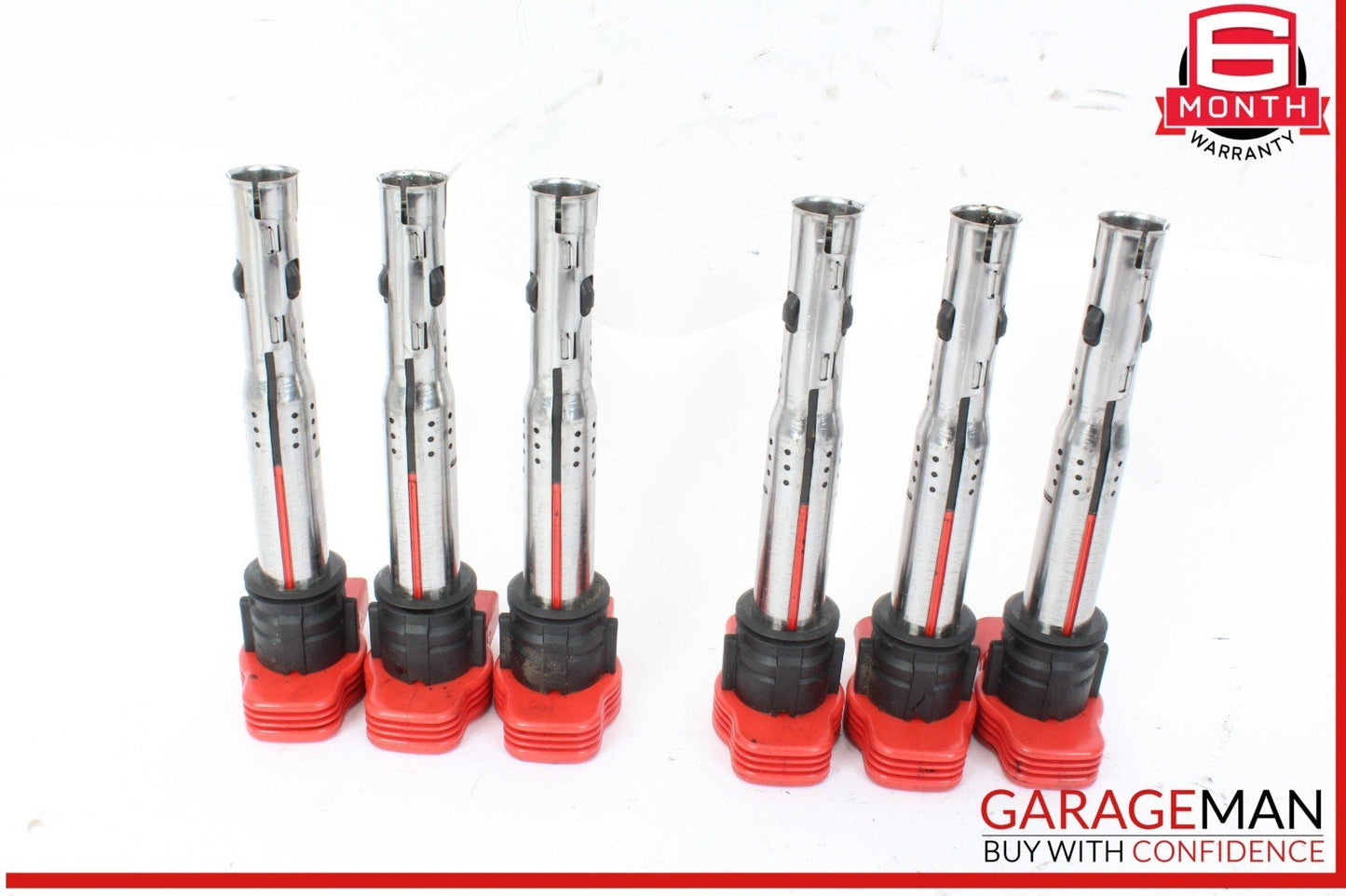 09-16 Audi S4 Engine Ignition Coil Coils Set of 6 0084344221 OEM