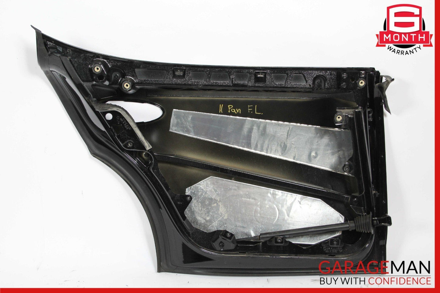 10-16 Porsche Panamera 970 Rear Left Side Exterior Door Shell Frame Black