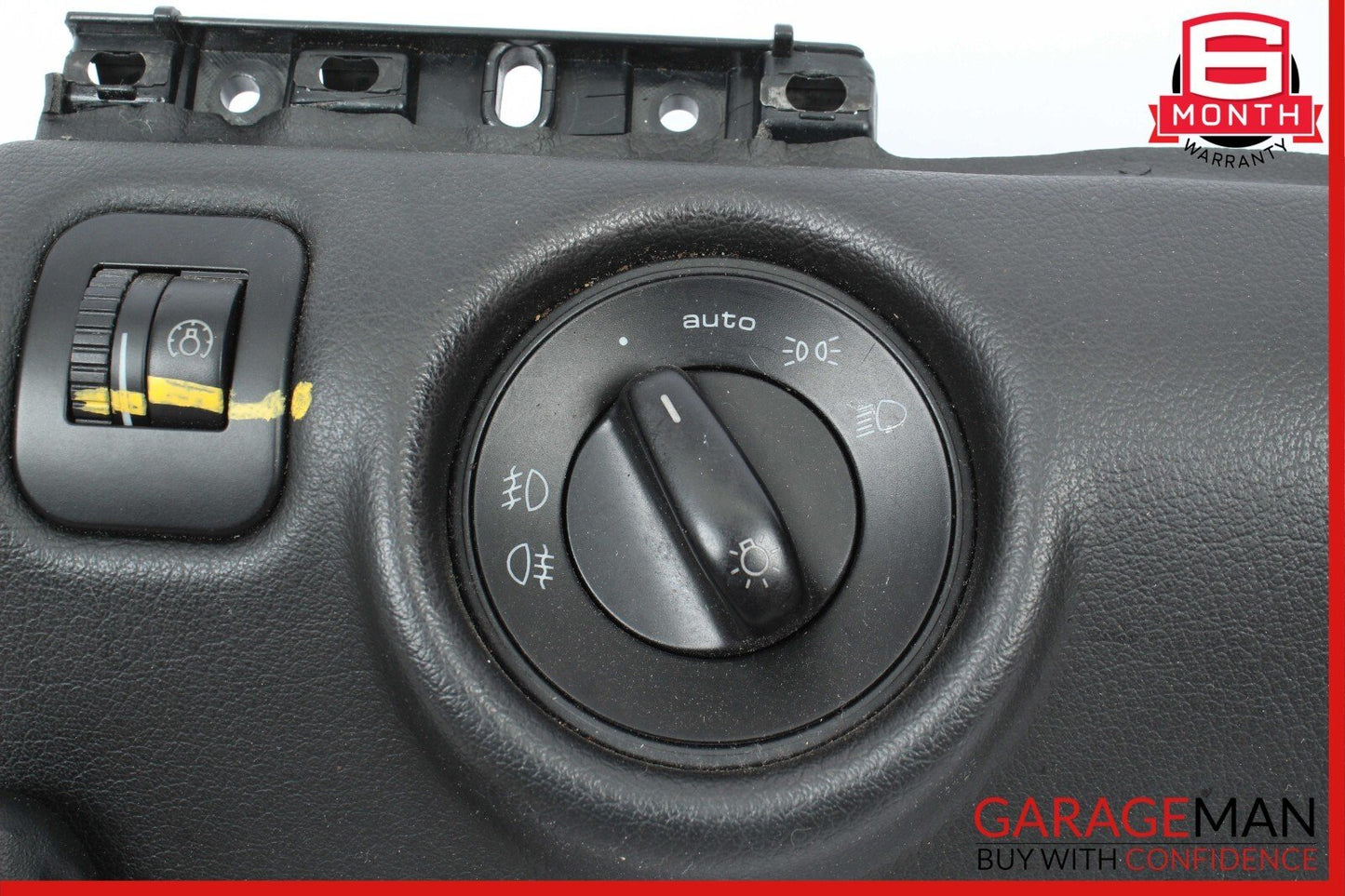 03-06 Porsche Cayenne 955 Front Left Side Lower Dash Knee Trim Cover Panel Black